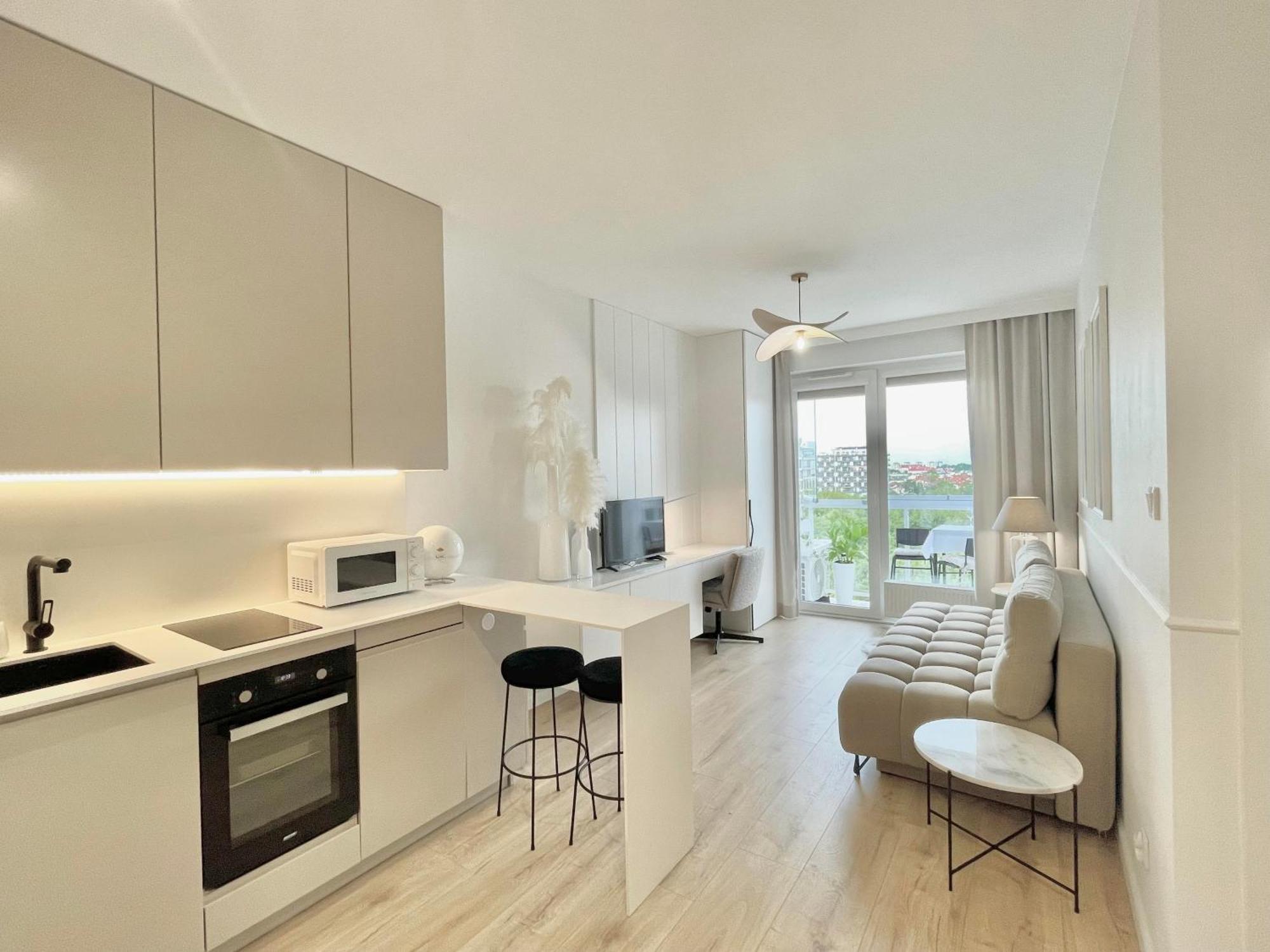Apartament Z Widokiem Lublin Exteriör bild
