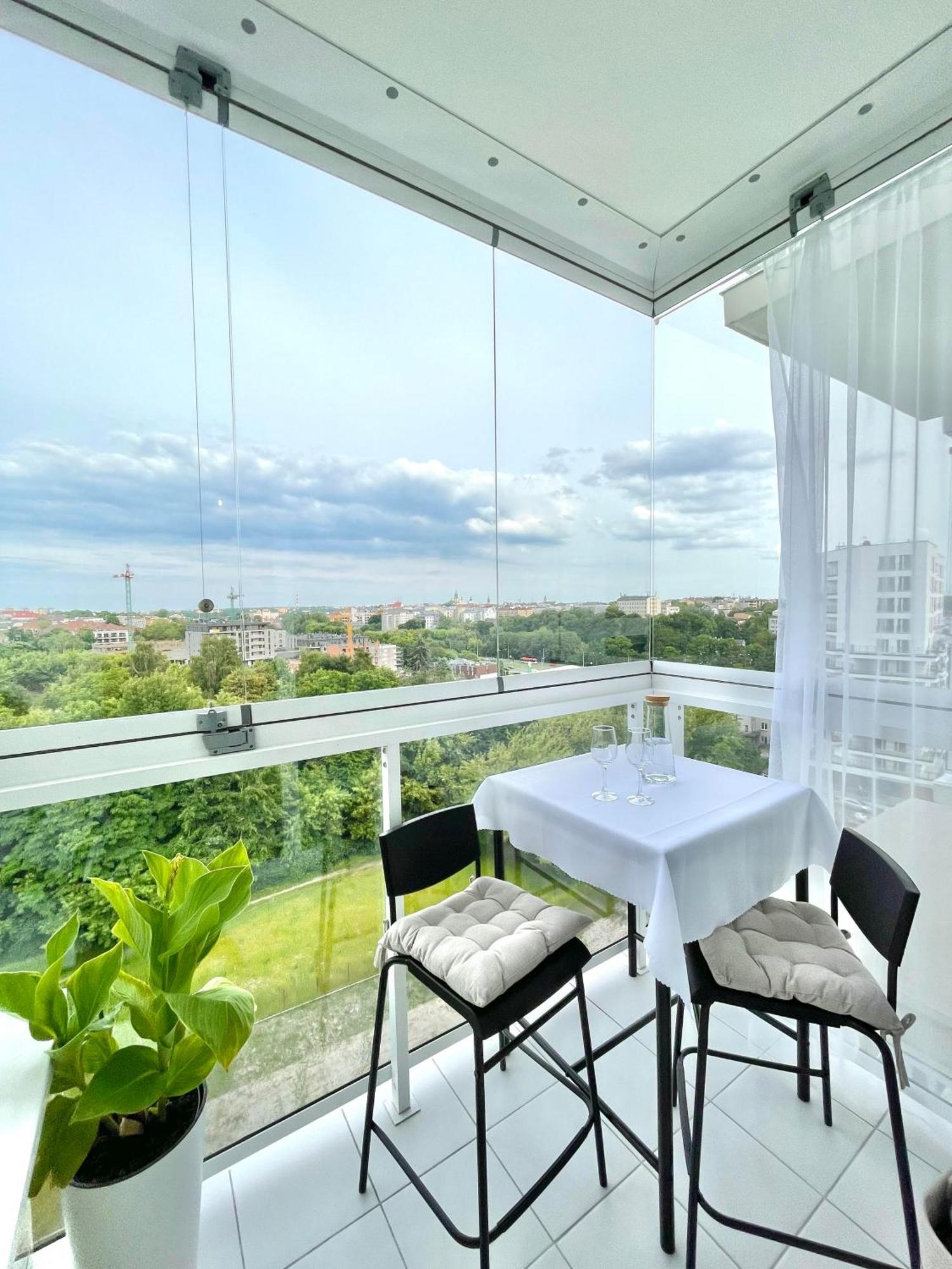 Apartament Z Widokiem Lublin Exteriör bild